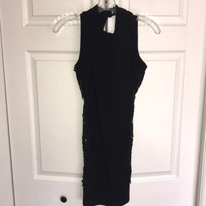 Black cocktail/clubbing dress. Size medium.